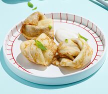 Блинчики со сметаной