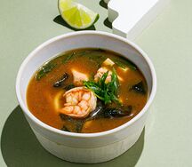 Мисо-суп с лососем