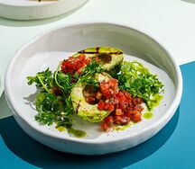 Авокадо на гриле 