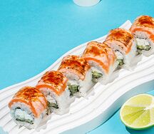 Ролл Филадельфия карамельная