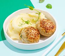 Котлеты из индейки с гарниром