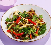 Гриль-салат с индейкой