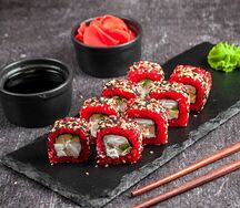 Окунь в красном