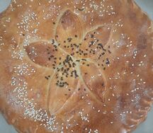 Пирог с картофелем и грибами