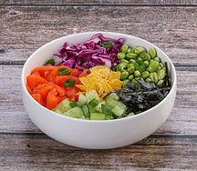 Поке с лососем