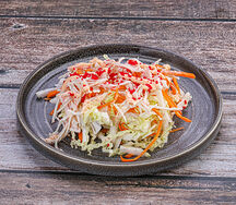 Салат Коул-слоу с крабом