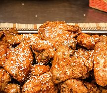 Крылья куриные в соусе терияки M
