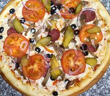 Пицца Фирменная салями