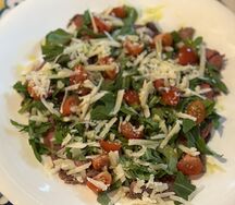 Салат с ростбифом