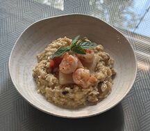 Ризотто с морепродуктами