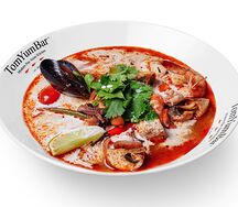 TomYum с Морепродуктами и доброй порцией пропаренного риса