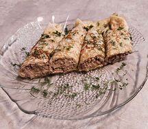 Блинчики с куриной печенью