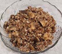 Гречка с грибами