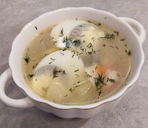 Куриный суп с овощами