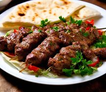 Шашлык из бараньей мякоти