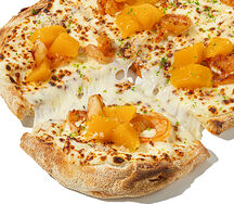 Манго и креветки