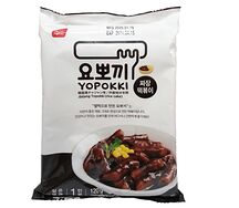 Рисовые клёцки токпокки чачжан Yopokki