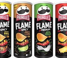 Чипсы картофельные Pringles Flame