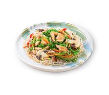 Салат с фунчозой и курицей