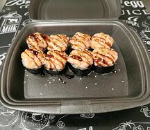 Запеченный с Креветками и Гребешком