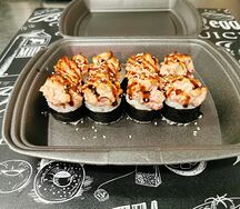 Запеченный с тунцом и осьминогом