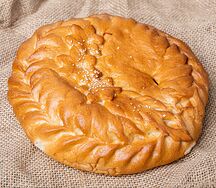 Пирог с курицей и картофелем