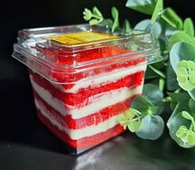 Пирожное красный бархат