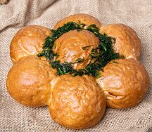 Ромашка с чесноком