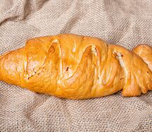 Кулебяка с рыбой и рисом