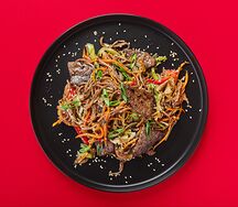 Соба с говядиной