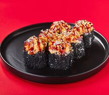 Запеченный ролл с угрём