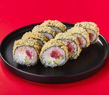 Горячий ролл с тунцом 