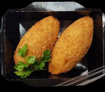 Котлета по-киевски с маслом