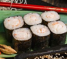 Мини ролл с креветкой
