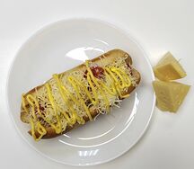 Хот-дог сырный