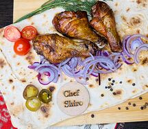 Шашлык из куриной голени