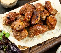 Шашлык из cвинoй шеи