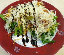 Салат с вяленым мясом