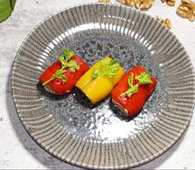 Болгарский перец с ореховой начинкой