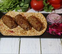 Люля-кебаб из говядины и свинины