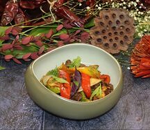 Гриль-салат с говяжьей вырезкой