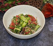 Салат по-грузински с орехами