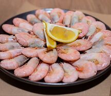 Креветки отварные