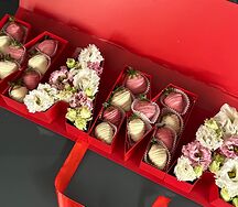 Клубника в шоколаде Мама