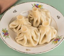 Хинкали с бараниной