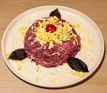 Салат из свеклы с сыром