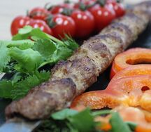 Люля-кебаб из свинины и говядины