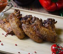 Шашлык из куриных крыльев