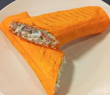 Шаурма со свининой в сырном лаваше
