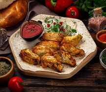 Шашлык из куриных крыльев